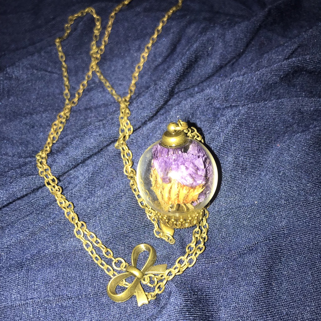 Real Flower Necklace